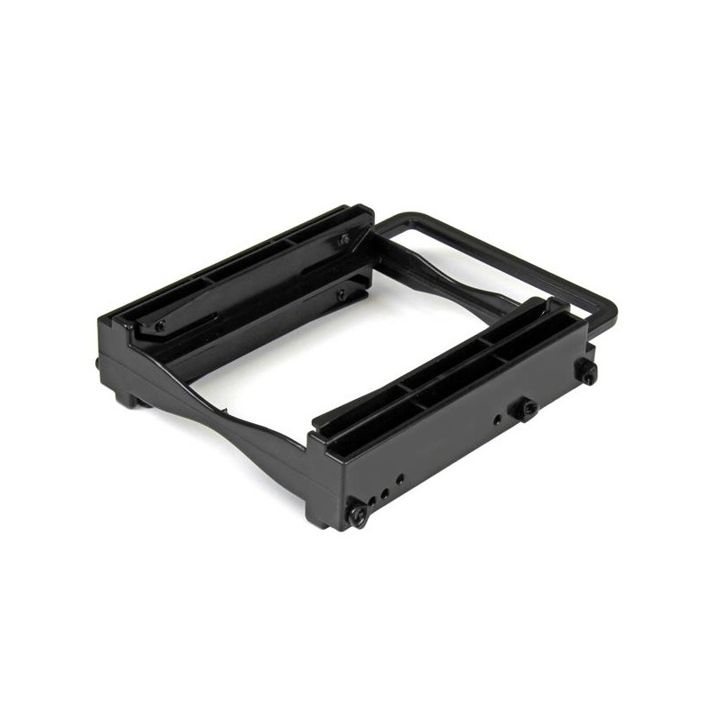 StarTech.com Staffa di montaggio Tool-Less per doppio disco duro SSD/HDD da 2 5" alloggiamento 3 5"