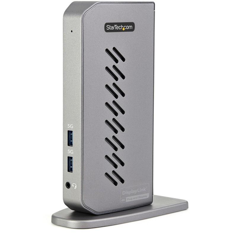 StarTech.com USB-C USB-A Dock - Docking station USB C dual monitor DisplayPort e HDMI 4K 60Hz con Ethernet Adattatore