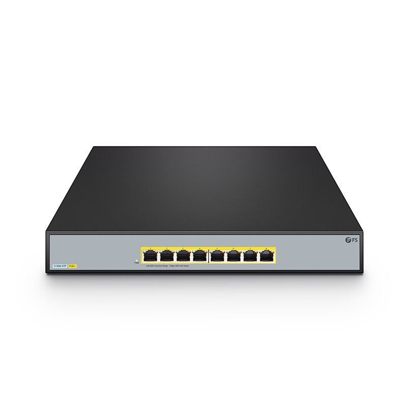 SWITCH 9P LAN Gigabit TENDA TEG1109P-8-102W 8p PoE 102W IEEE 802.3af/at - Metallo Fino:31/03