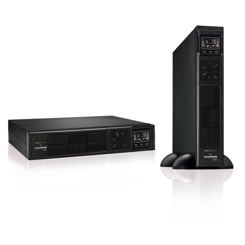 Tecnoware EVO DSP Plus 1200 gruppo di continuità (UPS) Doppia conversione (online) 1.2 kVA 1080 W 8 presa(e) AC