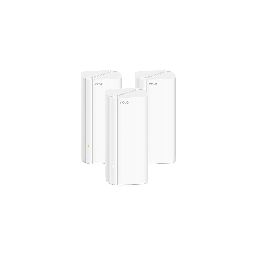 Tenda EX12 3-Pack Dual-band (2.4 GHz/5 GHz) Wi-Fi 6E (802.11ax) Bianco Interno