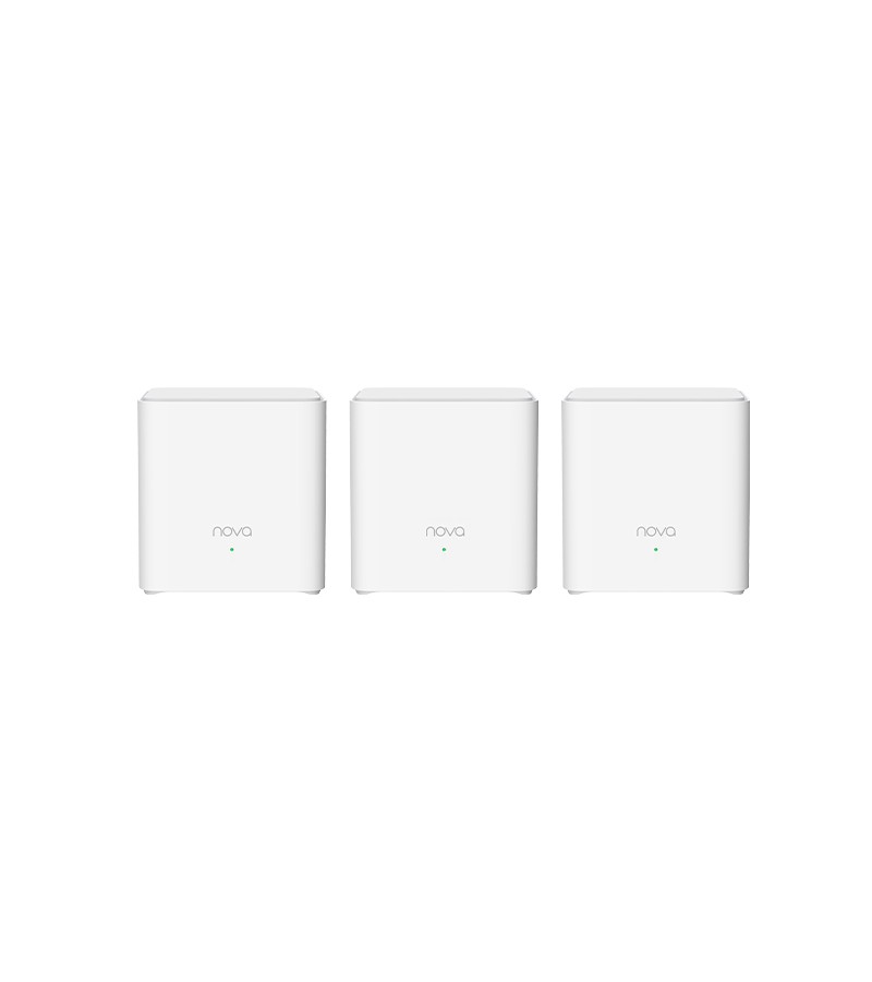Tenda EX3-3 sistema Wi-Fi Mesh Dual-band (2.4 GHz/5 GHz) Wi-Fi 6 (802.11ax) Bianco 1 Interno