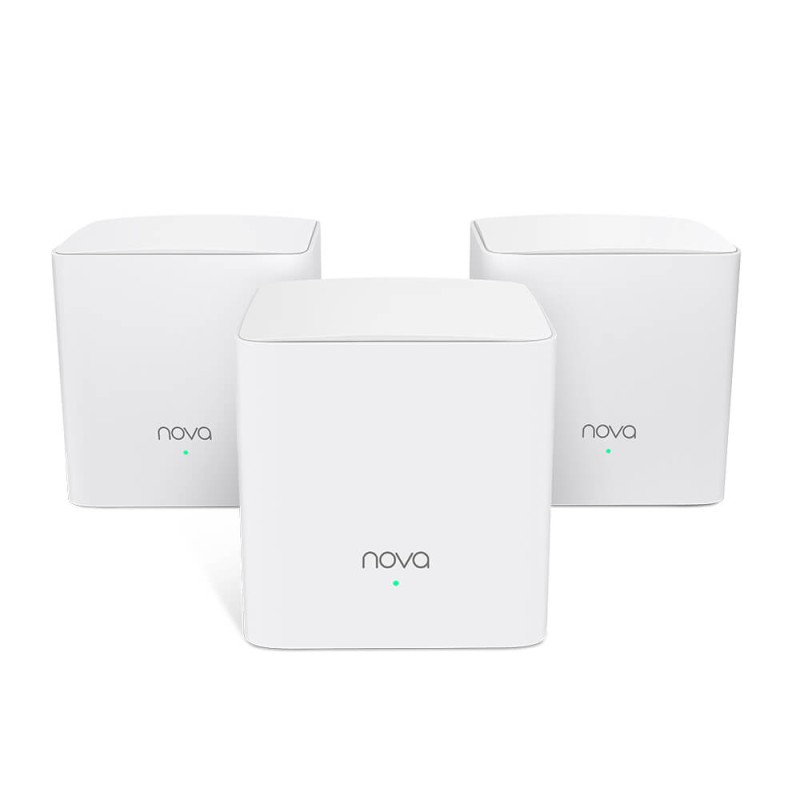 Tenda NOVA MW5G(3-PACK) sistema Wi-Fi Mesh Dual-band (2.4 GHz/5 GHz) 5 (802.11ac) Bianco 2 Interno