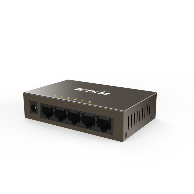 Tenda TEF1005D switch di rete Non gestito Fast Ethernet (10/100) Grigio