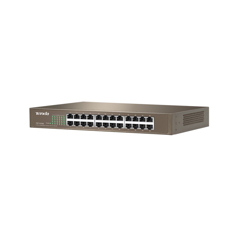 Tenda TEF1024D switch di rete Non gestito Fast Ethernet (10/100) Beige