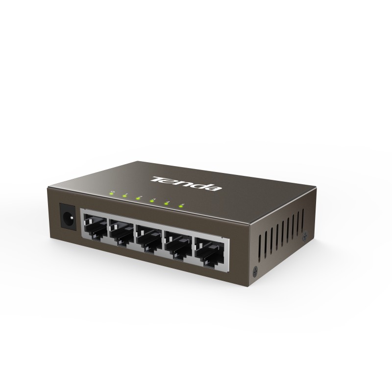 Tenda TEG1005D switch di rete Non gestito Gigabit Ethernet (10/100/1000) Grigio