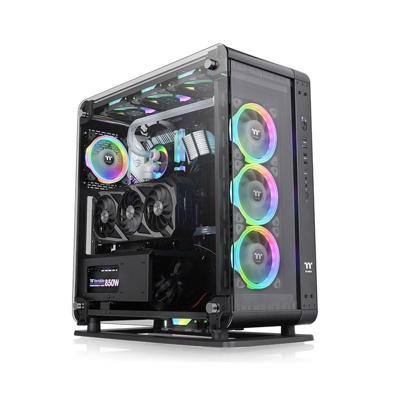 Thermaltake Core P6 Tempered Glass Mid Tower Midi Nero