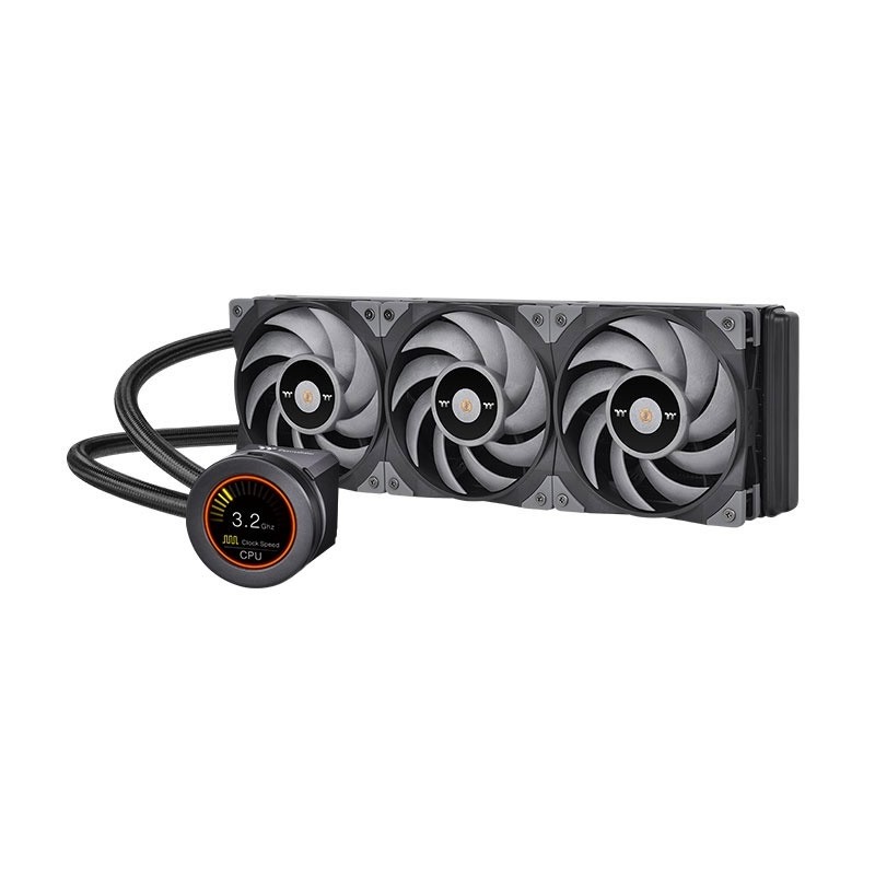 Thermaltake TOUGHLIQUID Ultra 360 Processore Raffreddatore di liquidi tutto in uno 12 cm Nero Grigio 1 pz