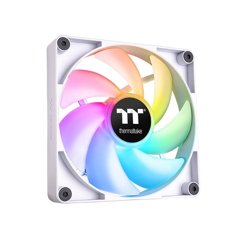 Thermaltake TT CT120 ARGB Sync PC Case Per Computer Ventilatore Bianco 2 Pz