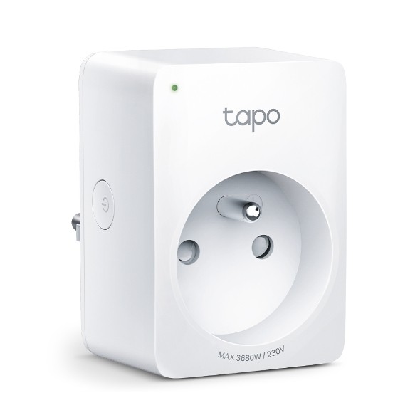 TP-Link Tapo Mini Smart Wi-Fi Socket Energy Monitor presa intelligente 3680 W Casa Bianco