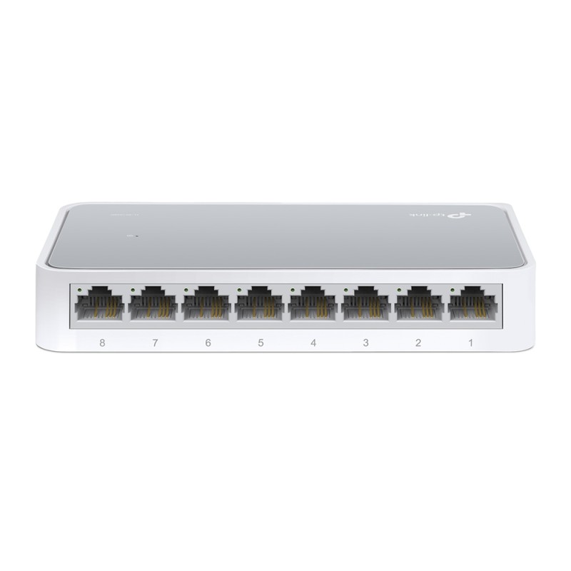 TP-Link TL-SF1008D switch di rete Non gestito Fast Ethernet (10/100) Bianco