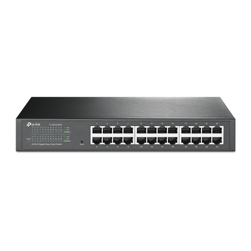 TP-Link TL-SG1024DE switch di rete Gestito L2 Gigabit Ethernet (10/100/1000) Nero