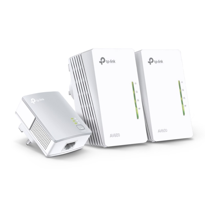 TP-Link TL-WPA4220T KIT Ripetitore di rete Bianco 10. 100 Mbit/s