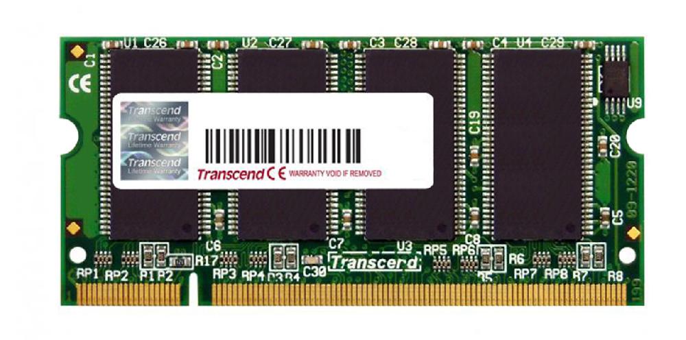 Transcend 1GB / DDR400(PC3200) /SO-DIMM memoria DDR 400 MHz