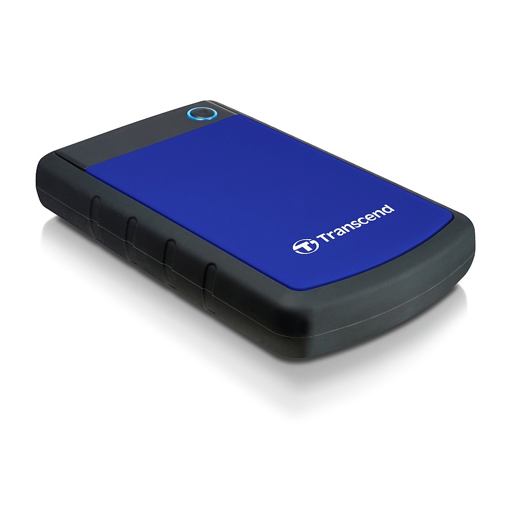 Transcend 1TB StoreJet 25H3 disco rigido esterno Nero Blu