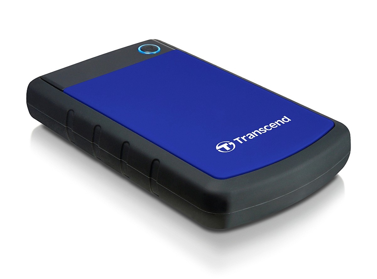 Transcend 2TB StoreJet 25H3 disco rigido esterno Nero Blu
