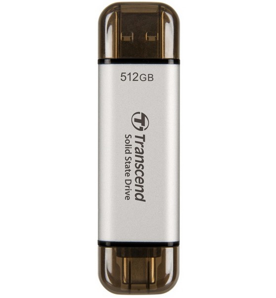 Transcend ESD310 512 GB Argento