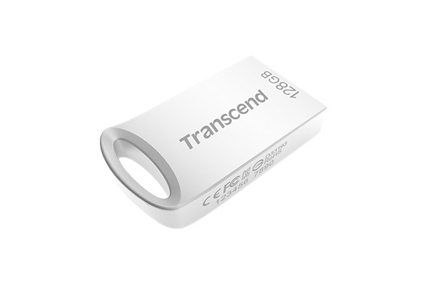 Transcend JetFlash 710 unità flash USB 128 GB USB tipo A 3.2 Gen 1 (3.1 Gen 1) Argento