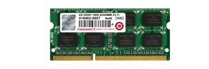 Transcend JetRam Speicher 2GB memoria 1 x 2 GB DDR3 1600 MHz