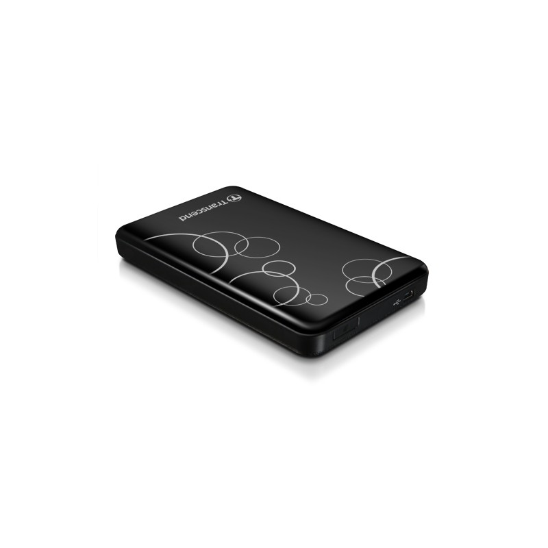 Transcend StoreJet 25A3K disco rigido esterno 1 TB Nero