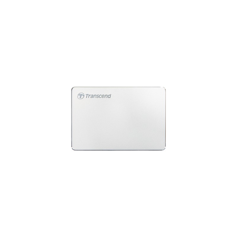 Transcend StoreJet 25C3S disco rigido esterno 1 TB Argento