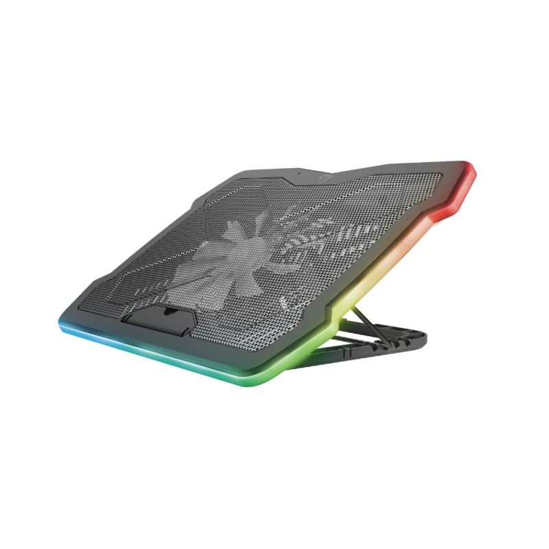 Trust GXT 1126 Aura base di raffreddamento per laptop 43.2 cm (17") 700 Giri/min Nero