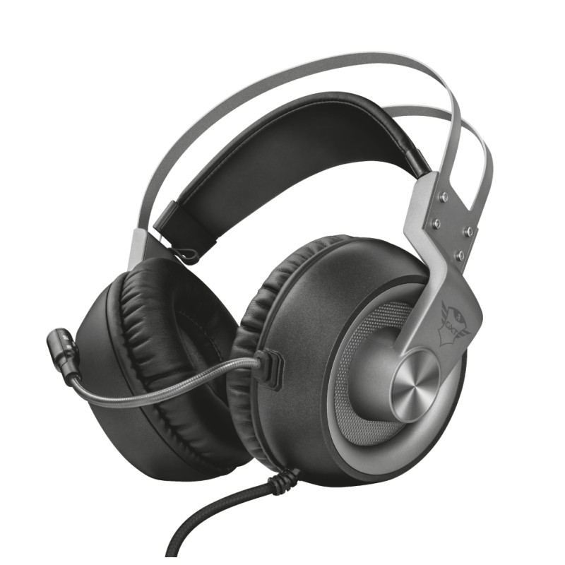Trust GXT 430 Ironn Auricolare Cablato A Padiglione Giocare Nero