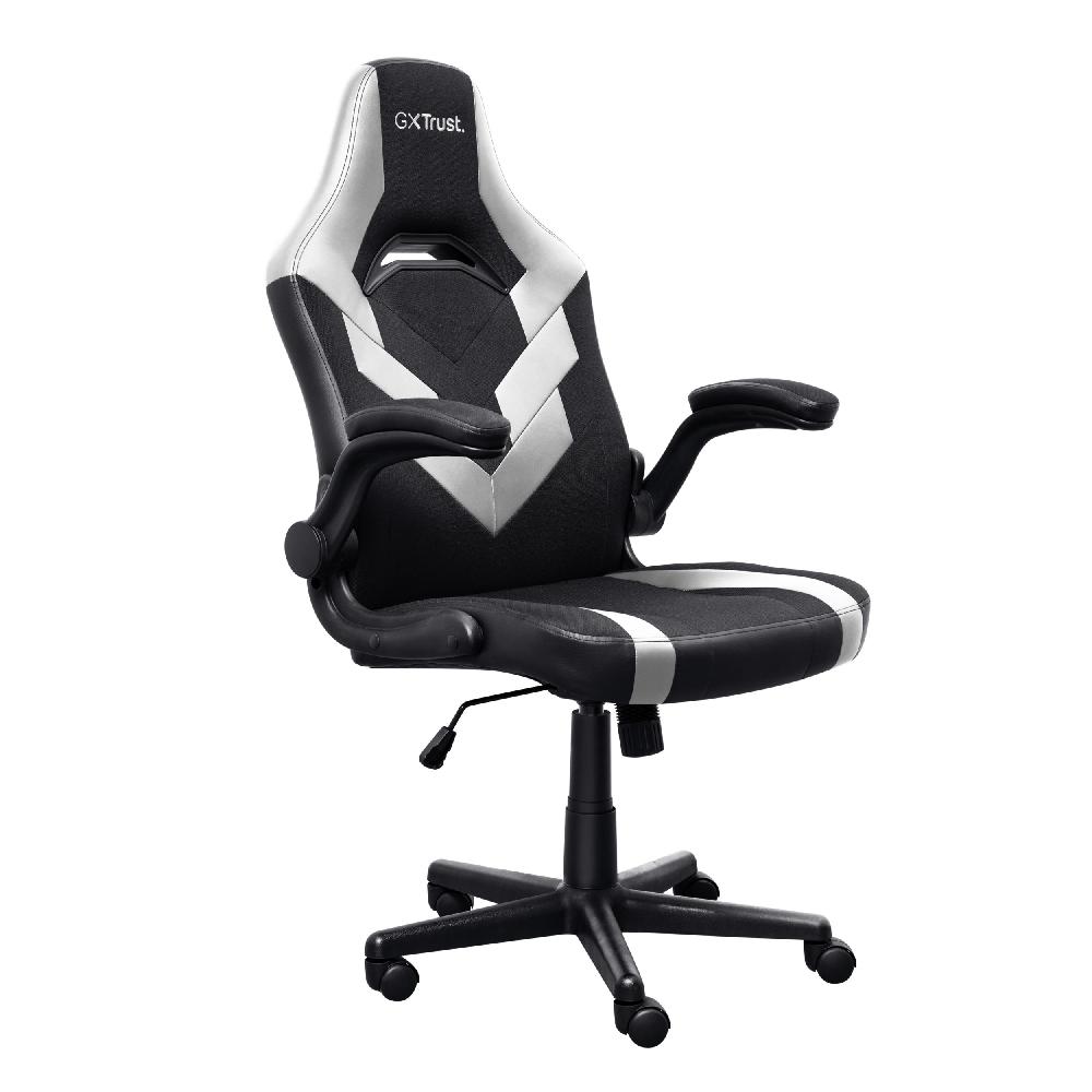 Trust GXT 703W RIYE Sedia per gaming universale Nero Bianco