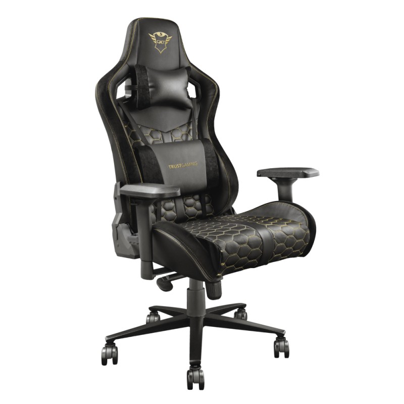 Trust GXT 712 Resto Pro Sedia per gaming universale Nero Giallo