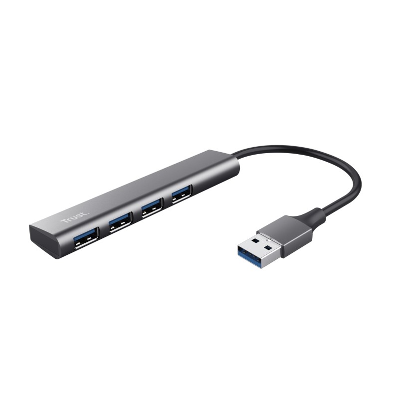Trust Halyx USB 3.2 Gen 1 (3.1 1) Type-A 5 Mbit/s Nero Grigio