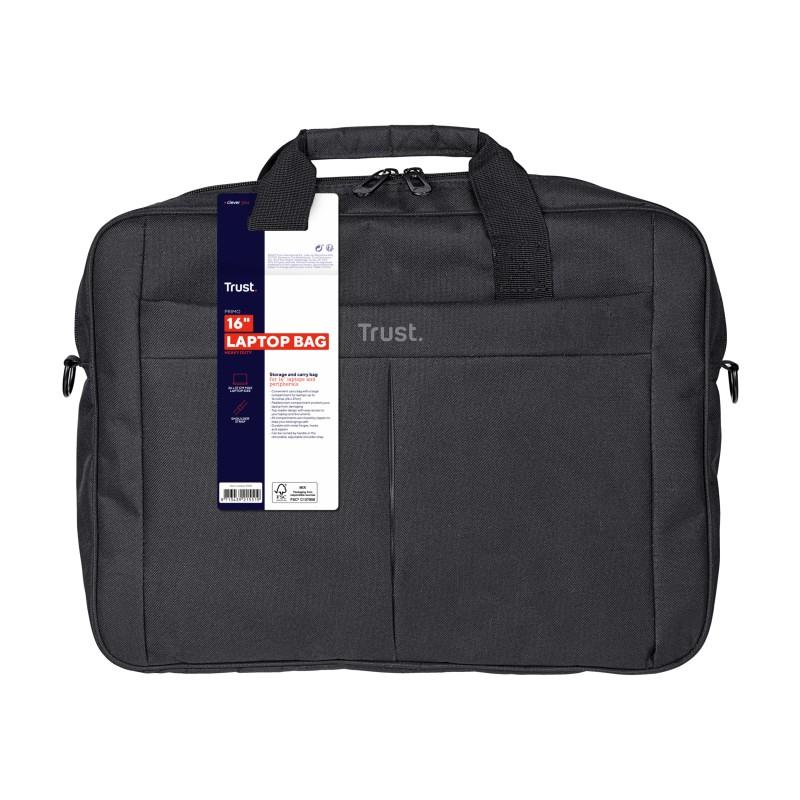 Trust Primo 40.6 cm (16") Valigetta ventiquattrore Nero