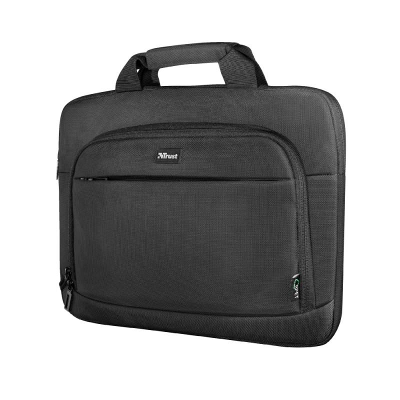 Trust Sydney 35.6 cm (14") Valigetta ventiquattrore Nero