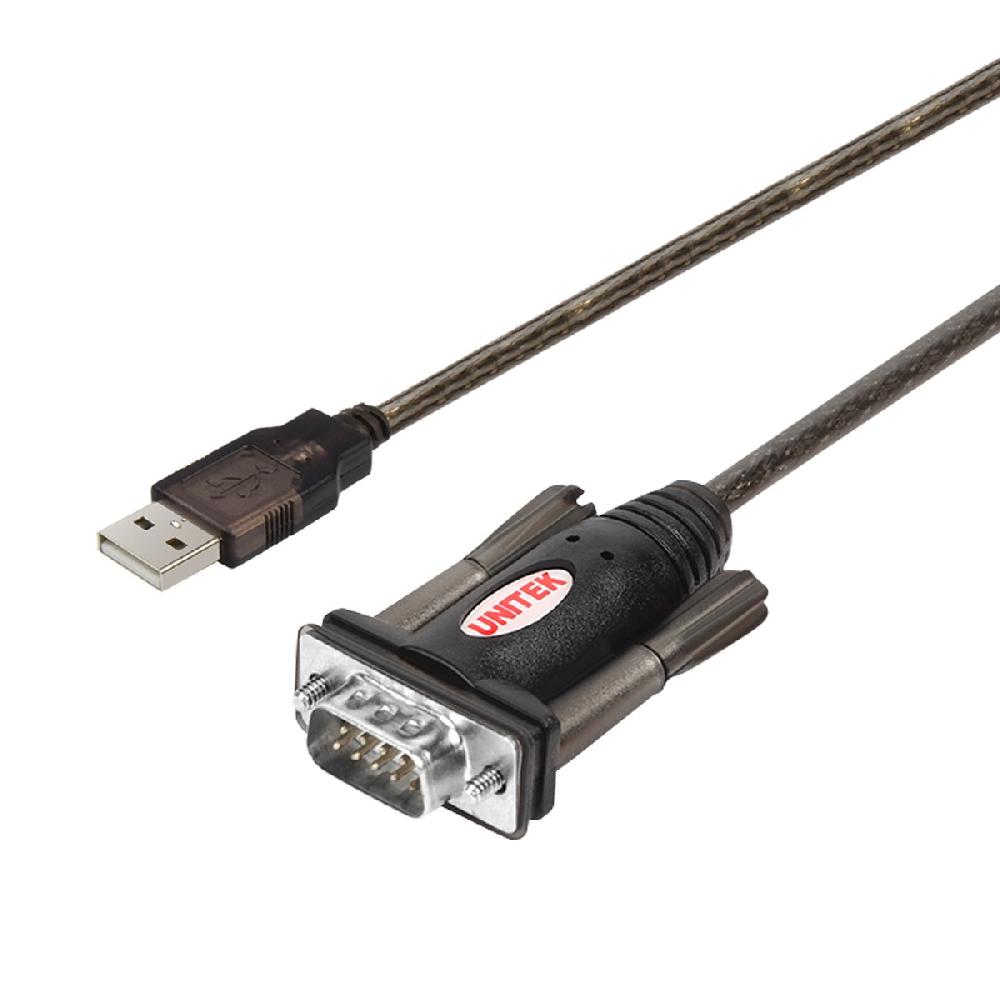 UNITEK Y-105 cavo seriale Nero 1 5 m USB tipo A DB-9