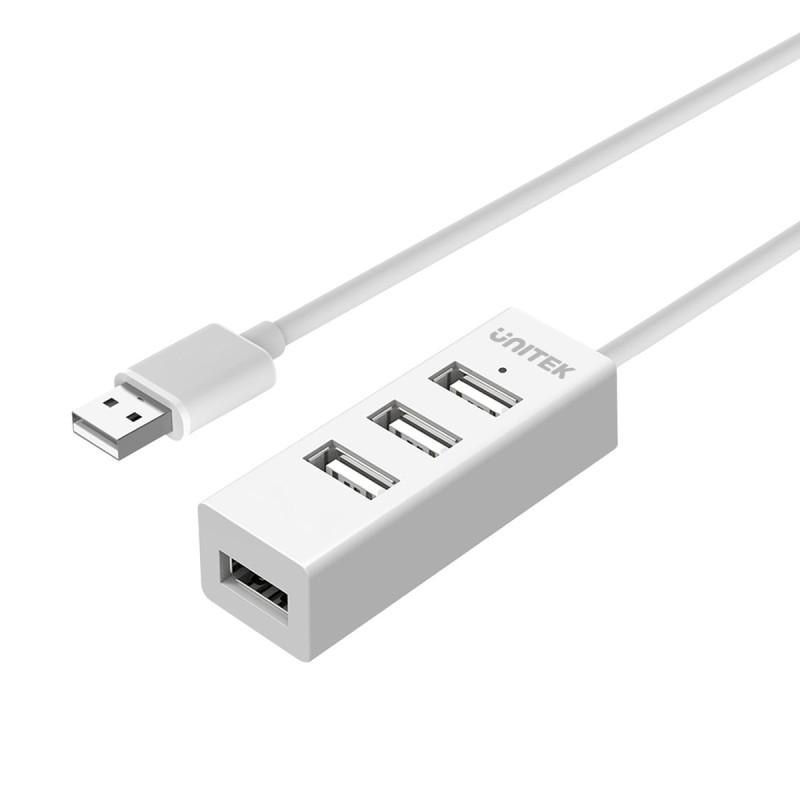 UNITEK Y-2146 hub di interfaccia USB 2.0 480 Mbit/s Bianco