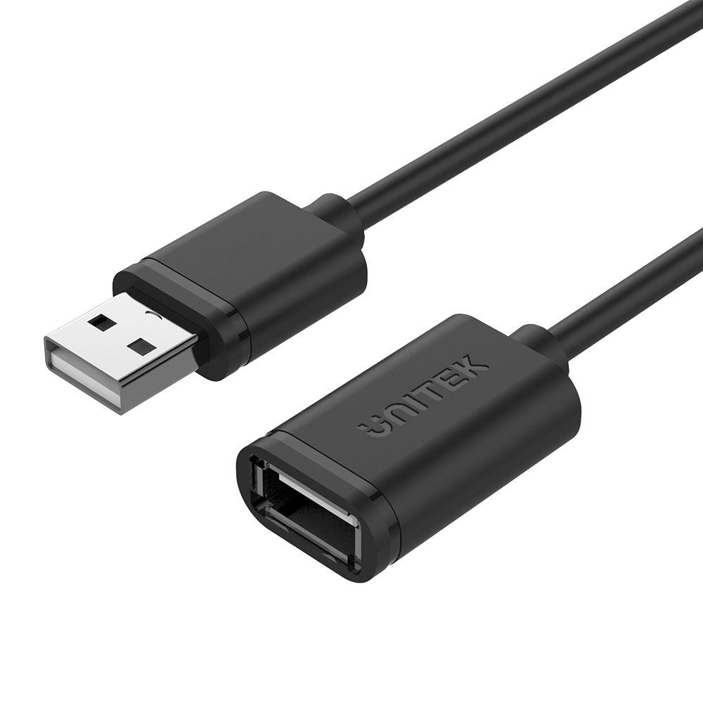 UNITEK Y-C418GBK cavo USB 5 m USB 2.0 USB A Nero