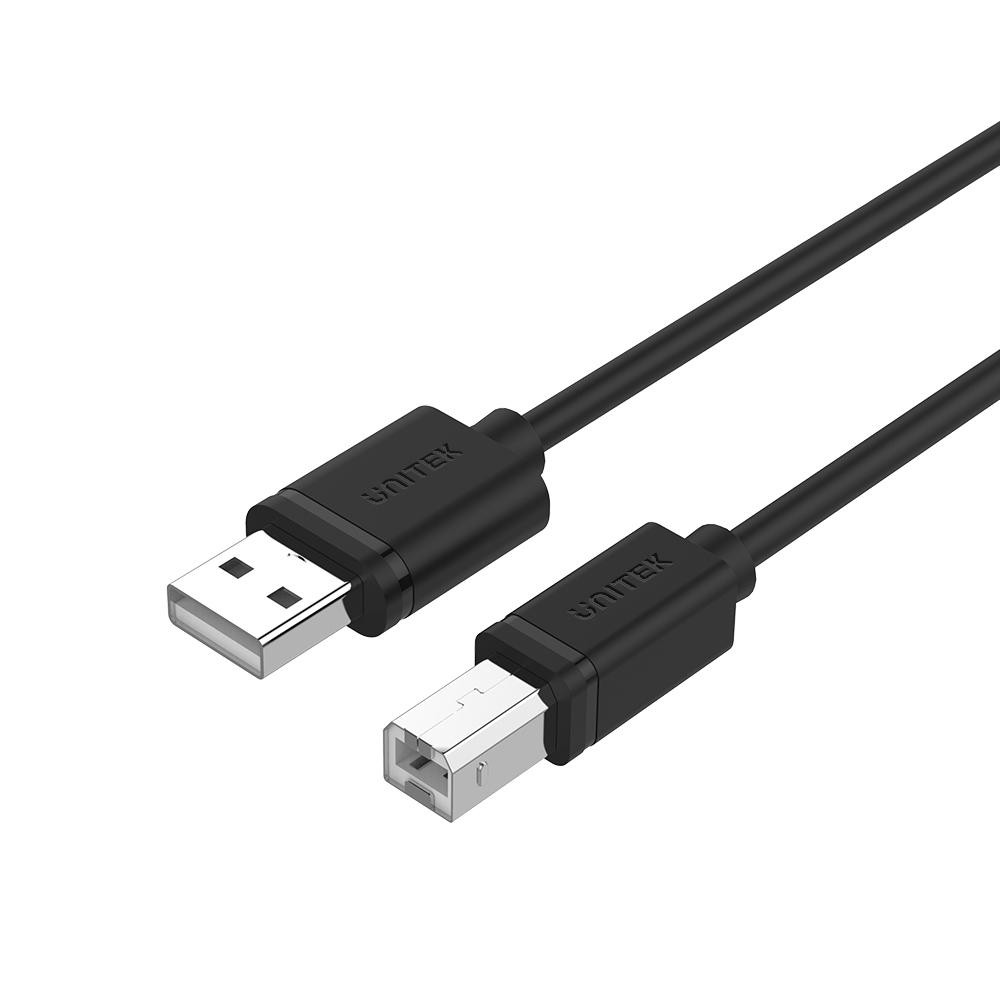 UNITEK Y-C421GBK cavo USB 5 m USB 2.0 USB A USB B Nero
