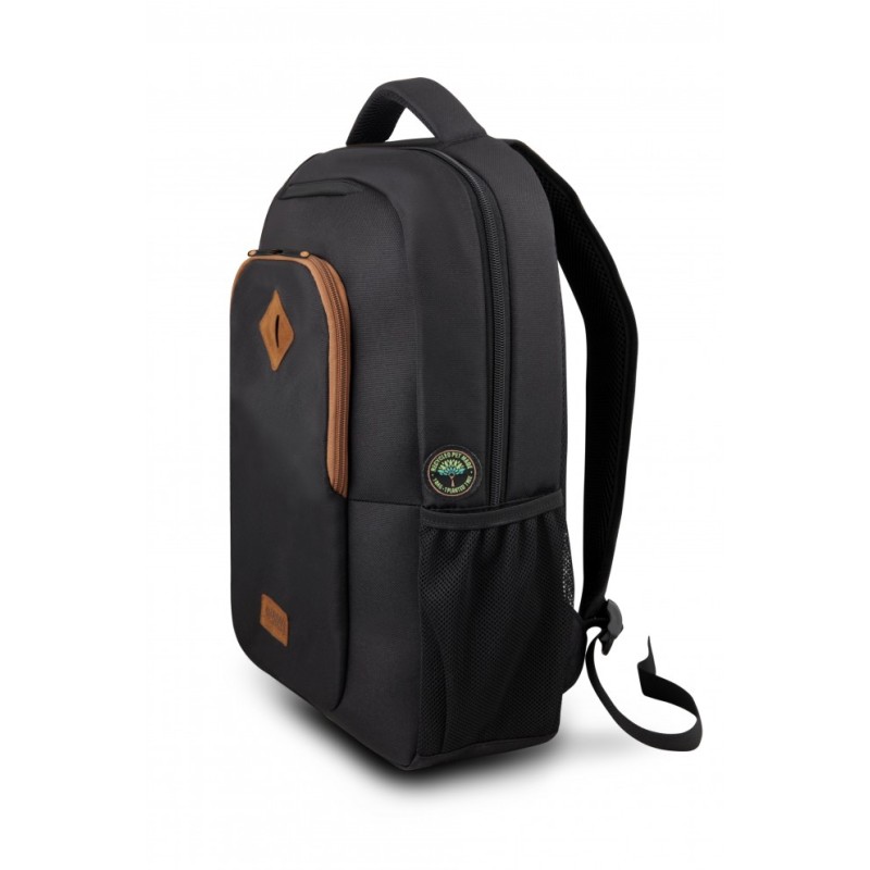 Urban Factory ECB15UF borsa per laptop 39.6 cm (15.6") Zaino Nero