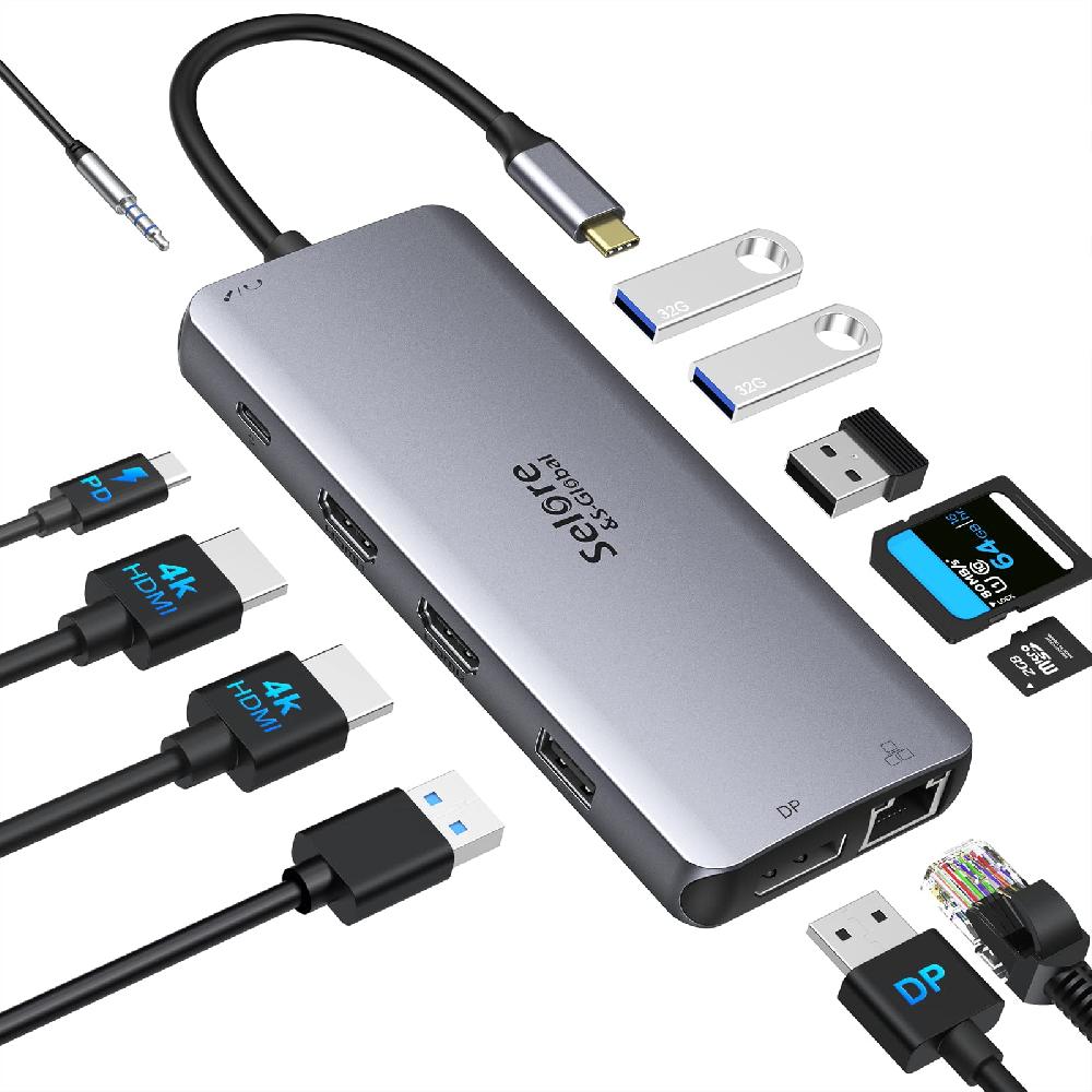 USB3.1 TYPE C/USB/SD/RJ45/DP/HDM