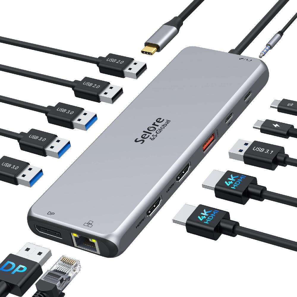 USB3.1 TYPE C/USB/SD/RJ45/DP/HDM