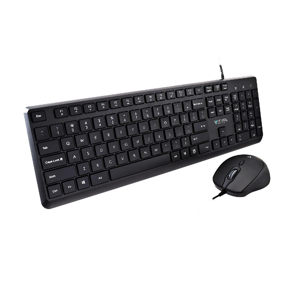 V7 Combinazione tastiera e mouse USB CKU350US di - Configurazione Stati Uniti