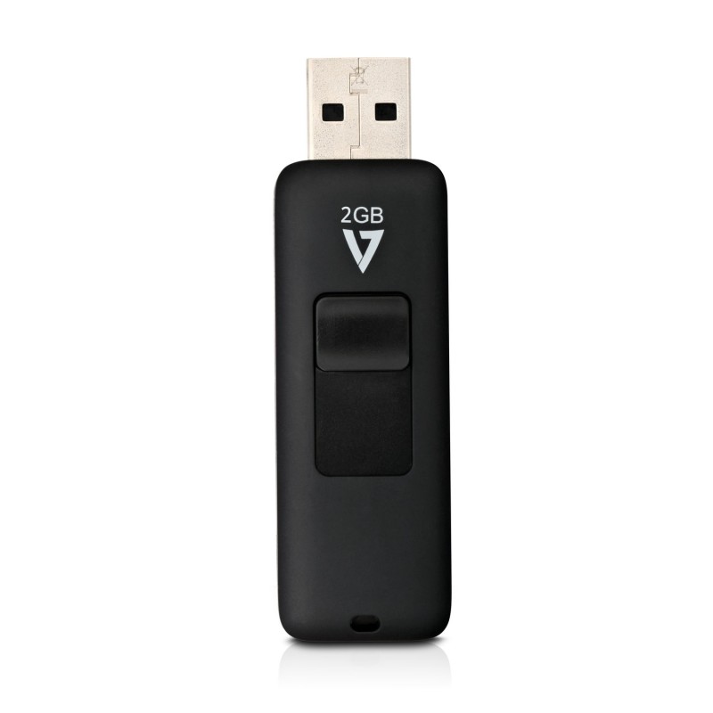 V7 VF22GAR-3E unità flash USB 2 GB tipo A 2.0 Nero
