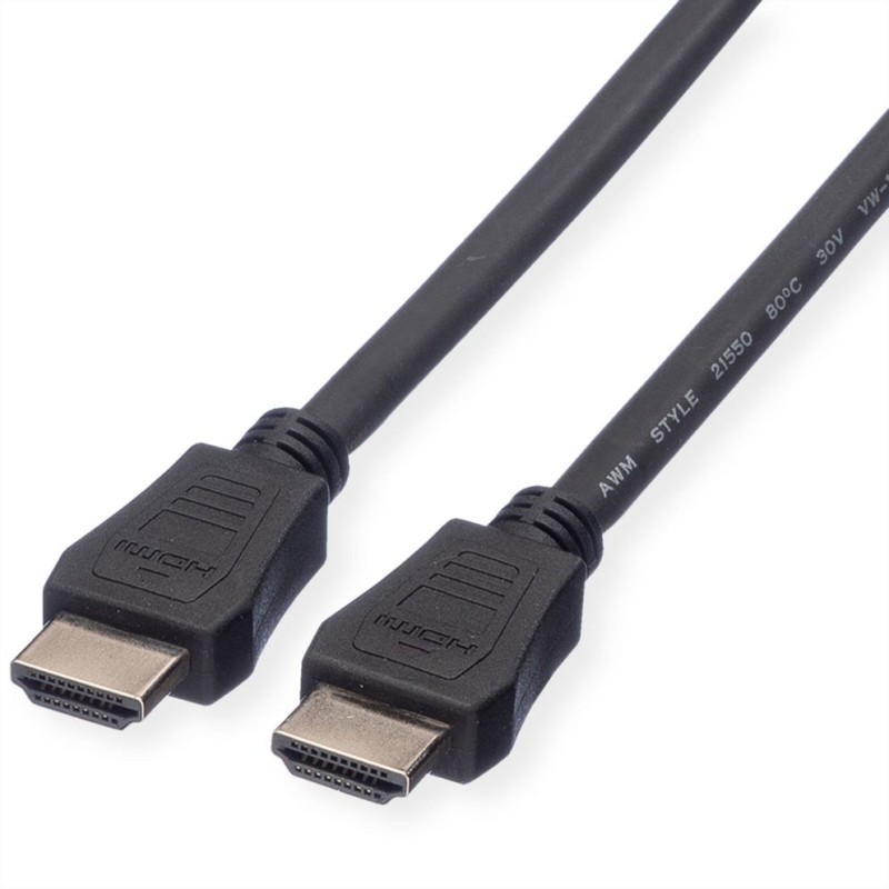 Value HDMI High Speed Cable with Ethernet M - M LSOH 10m cavo tipo A (Standard) Nero