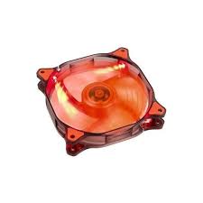 VENTOLA X CABINET COUGAR 3514025.004R CF-D14HB-R 140x140x25mm LED ROSSO 1000rpm