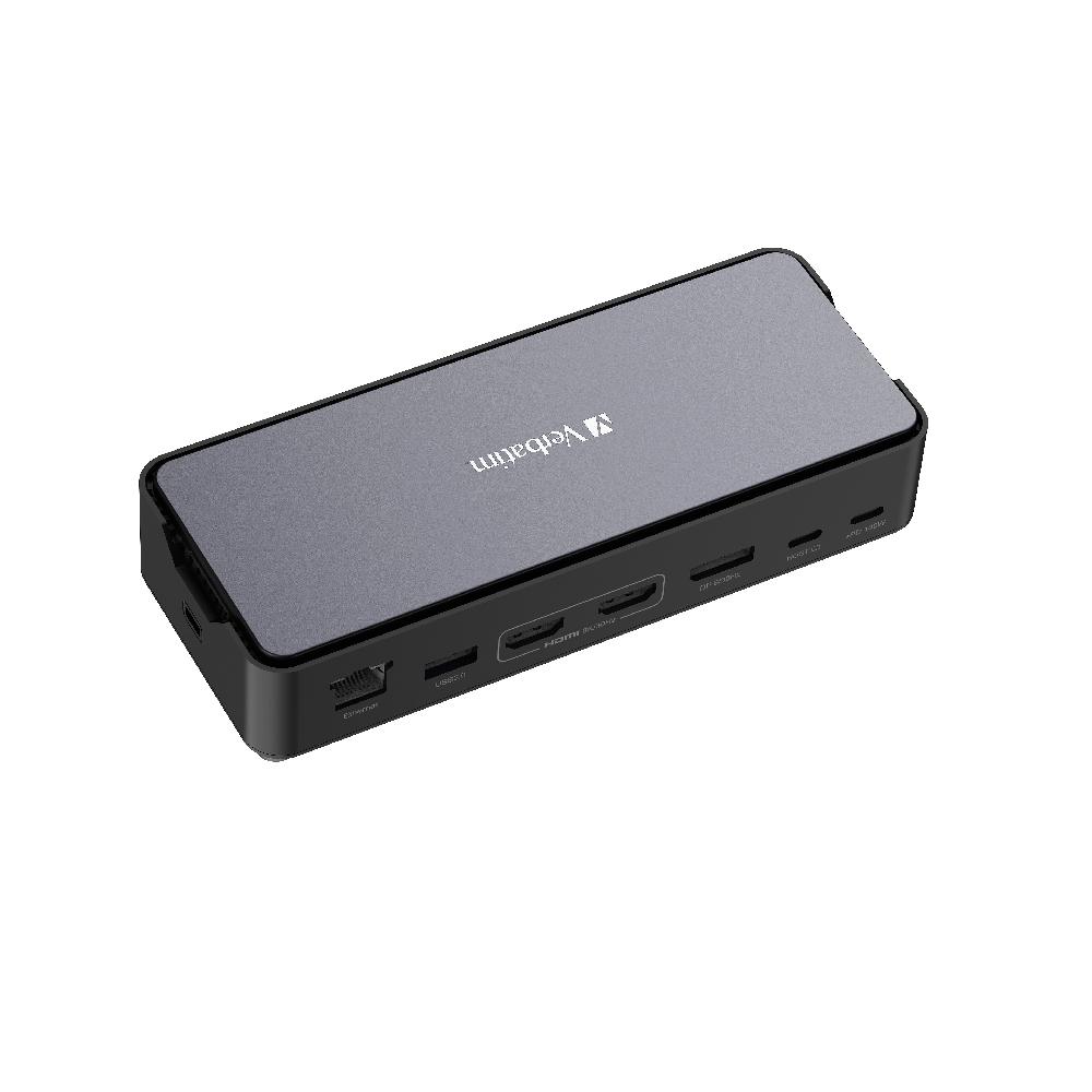 Verbatim CDS-15S Cablato USB 3.2 Gen 1 (3.1 Gen 1) Type-C Nero Grigio