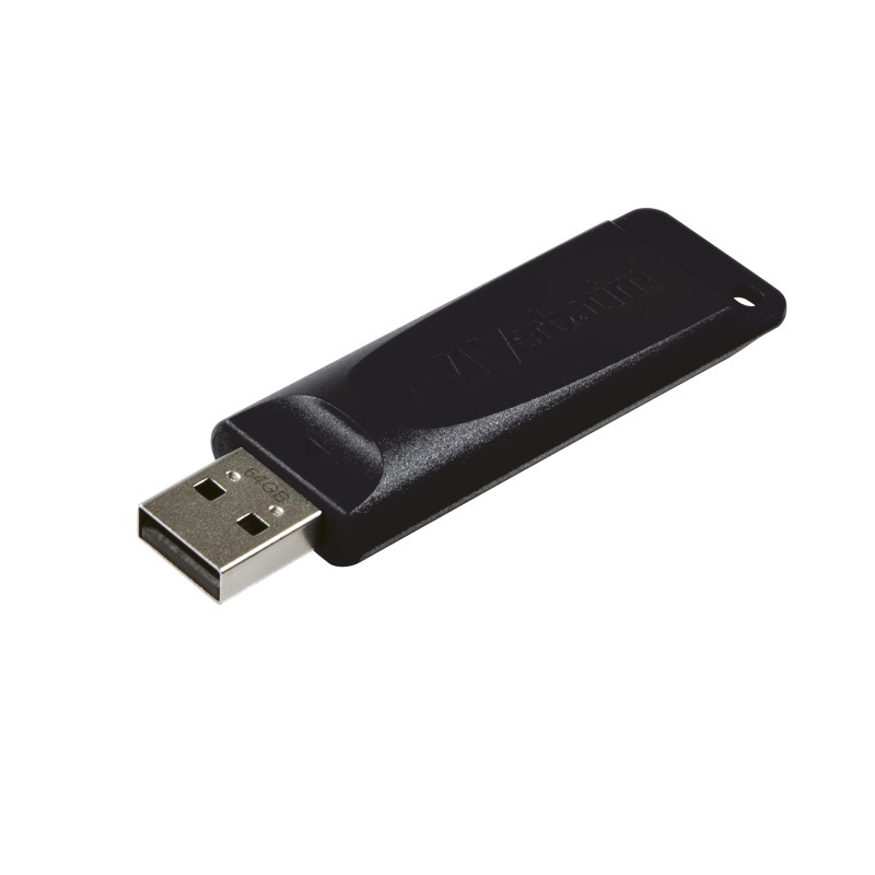 Verbatim Slider - Memoria USB da 64 GB Nero