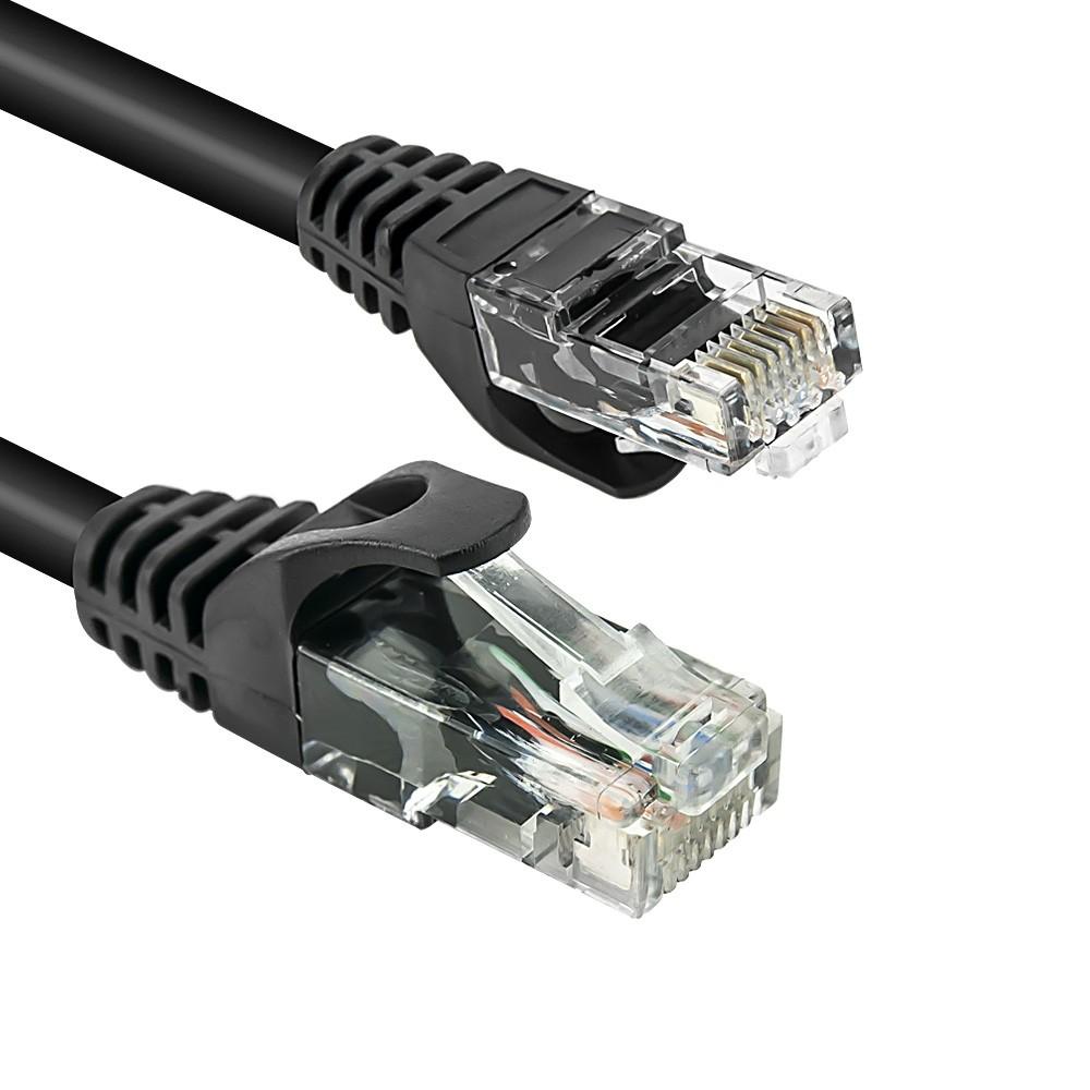 Vultech TAAU100-UTP-BK cavo di rete Nero 10 m Cat6 U/UTP (UTP)