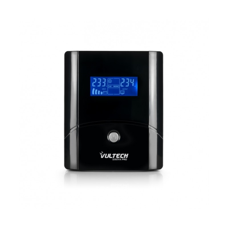 Vultech UPS1050VA-PRO gruppo di continuità (UPS) A linea interattiva 1.05 kVA 560 W 2 presa(e) AC