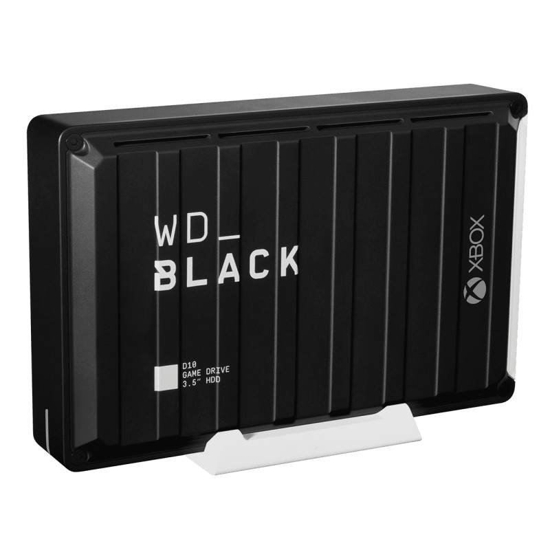 Western Digital D10 disco rigido esterno 12 TB Nero