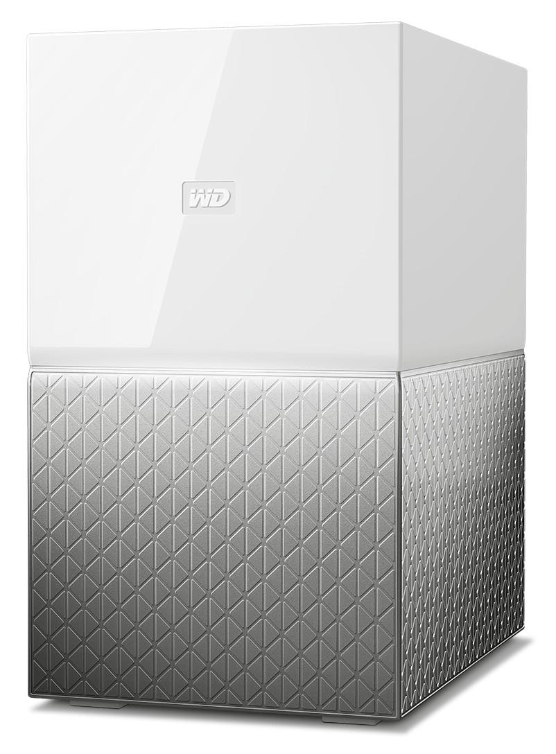 Western Digital My cloud Home Duo dispositivo di archiviazione personale 4 TB Collegamento ethernet LAN Grigio