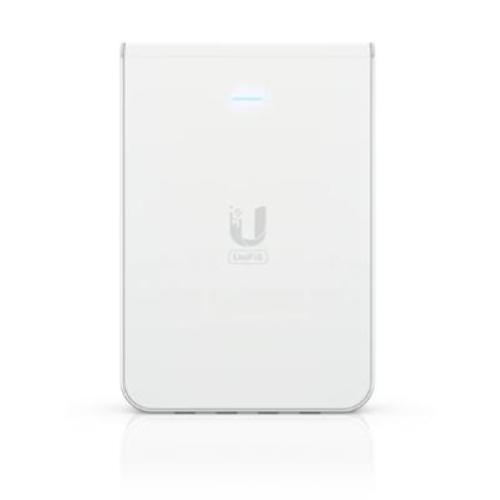 Wireless Access Point UBIQUITI U6-IW Wi-Fi 6 In Wall 2.4GHz: 573 5 Mbit/s-5 GHz 4 8 Mbit/s-Consumo energetico (max): 13 5 W